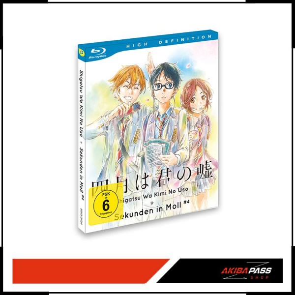 Shigatsu Wa Kimi No Uso - Sekunden in Moll - Vol. 4 (BD)