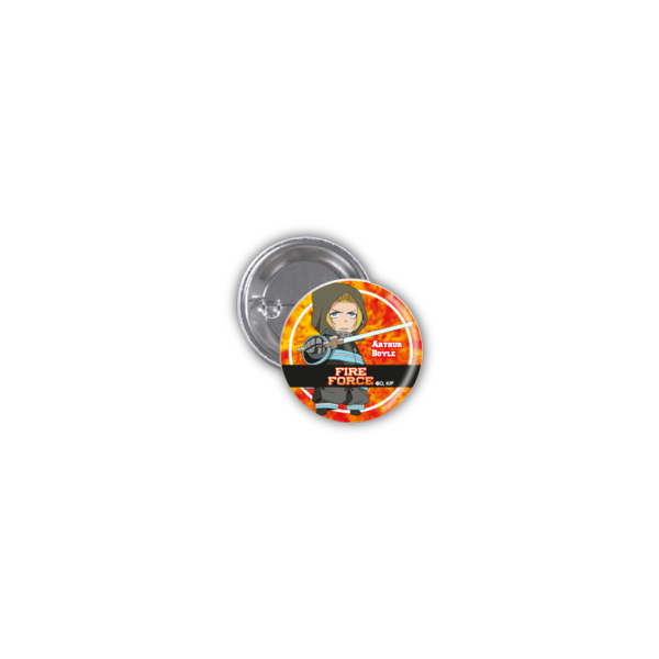 Fire Force - Button Arthur Boyle