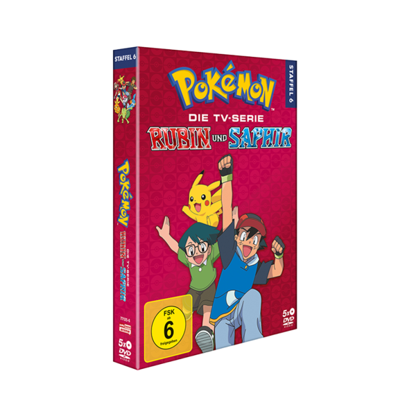 Pokémon - Staffel 6: Rubin und Saphir (DVD)