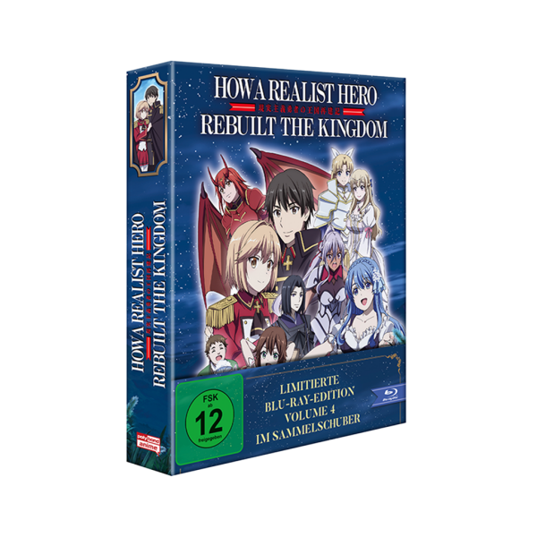 How a Realist Hero Rebuilt the Kingdom - Vol. 4 mit Sammelschuber (Blu-ray)