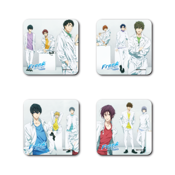 Free! Take your Marks - Untersetzer-Set