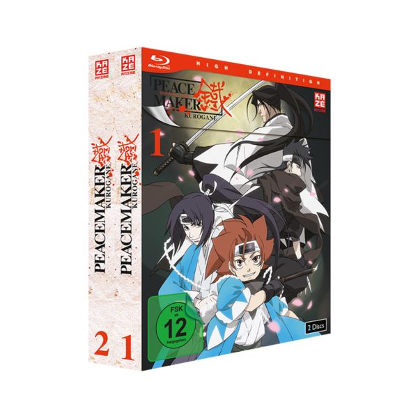Peacemaker Kurogane - Gesamtausgabe - Bundle mit Vol. 1-2 (Blu-ray)