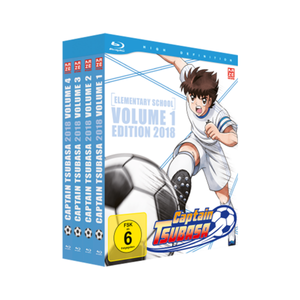 Captain Tsubasa 2018 - Gesamtausgabe - Bundle - Vol. 1-4 (Blu-ray)